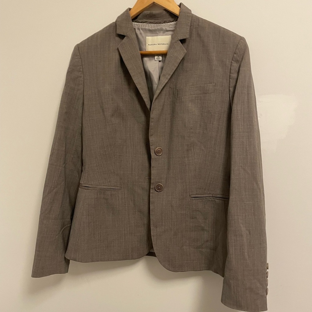 Banana Republic Classic Tan Blazer